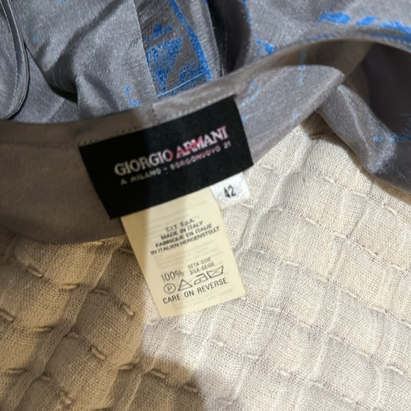 Giorgio Armani Gray and Blue Tank Top - Picture 8 of 8